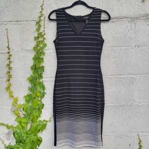 White house black market fitted bodycon dress